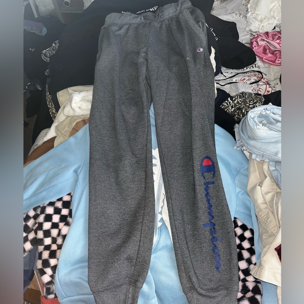 Grey sweatpants